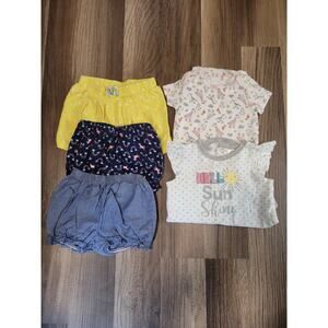 Baby Girls Summer Clothes Bundle Size 6 Months